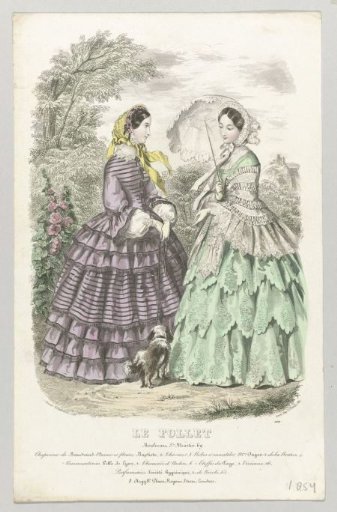 The Follet, 1854, No. 1891: Hats by Baudraud (...)