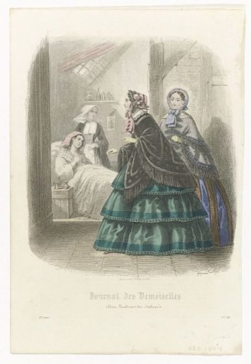 Journal of Young Ladies, 1854, No. 12, 22nd year