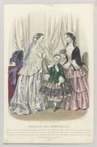 Magasin des Demoiselles, 25 February 1855
