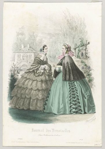Journal des Demoiselles, 1855, No. 9, 23rd Year