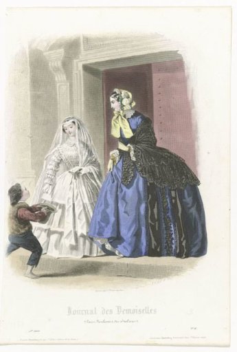 Journal des Demoiselles, 1855, No. 4, 23rd Year