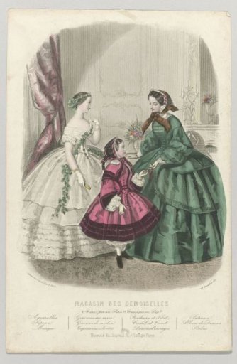 Magasin des Demoiselles, 25 December 1857