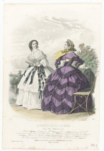 Le Moniteur de the Mode, 1857, No. 502: Modes of Alphonsin (...)