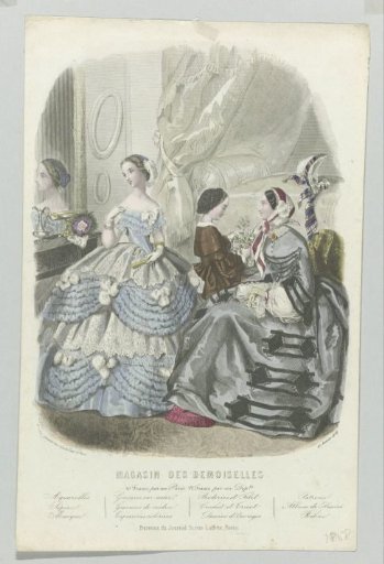 Magasin des Demoiselles, January 25, 1858
