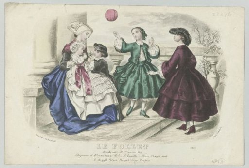 Le Follet, 1858, No. 2236: Alexandrine Hats (...)