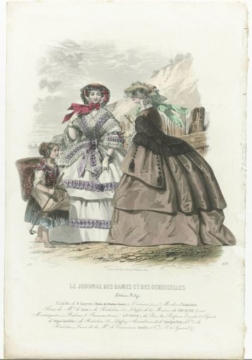 Le Journal des Dames et des Demoiselles, 1858, 1.7, No. 532: Belgian Edition. Toilettes (...)