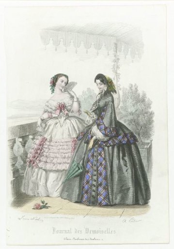 Journal des Demoiselles, ca. 1860: Paris. Boulevard (...)