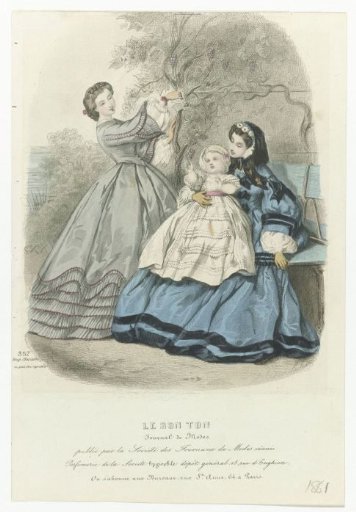 Le Bon Ton, Journal des Modes, 1861, No. 357: Parfumerie of the Société (...)