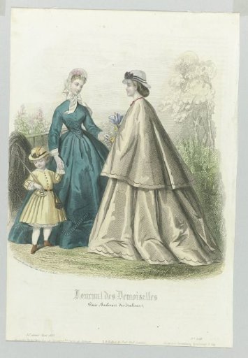 Journal des Demoiselles, August 1863, 31st year, No. 8
