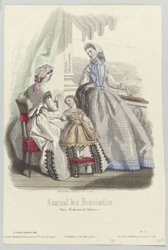 Journal des Demoiselles, September 1864, 32nd year, No. 9
