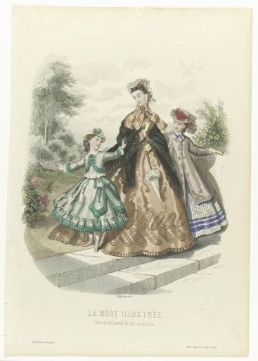 La Mode Illustrée, 1864, No. 16