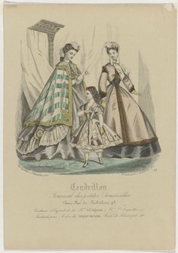 Cinderella, 1866, No. 28: Journal des petites Demoiselles...