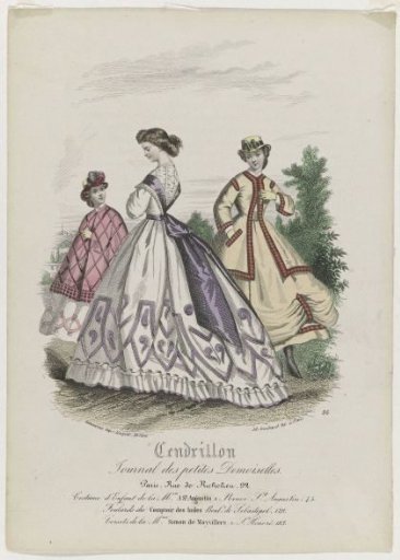 Cinderella, 1866, No. 35: Journal des petites Demoiselles...