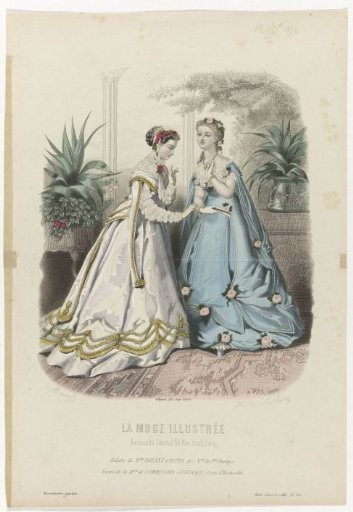 La Mode Illustrée, 1867, No. 35: Outfits by Madame Bréant-Castel (...)