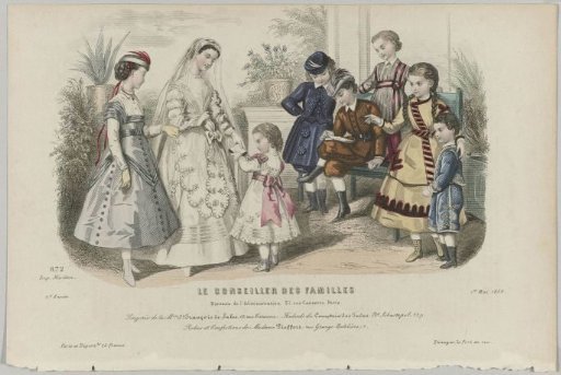 Le Conseiller des Familles, 1 May 1868, No. 872, 11th Year: Linen of the House of St. François (...)
