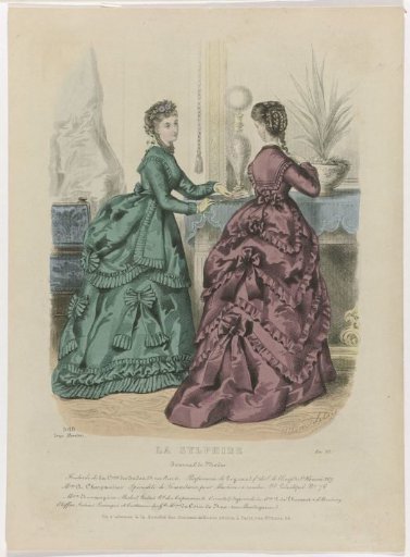 La Sylphide, 1869, No. 980, of the 10th: Foulards of the Company of the Indies (...)