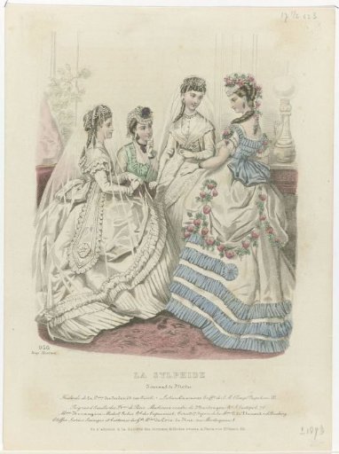 La Sylphide, ca. 1873, No. 956: Foulards de la Cuie des Indes (...)