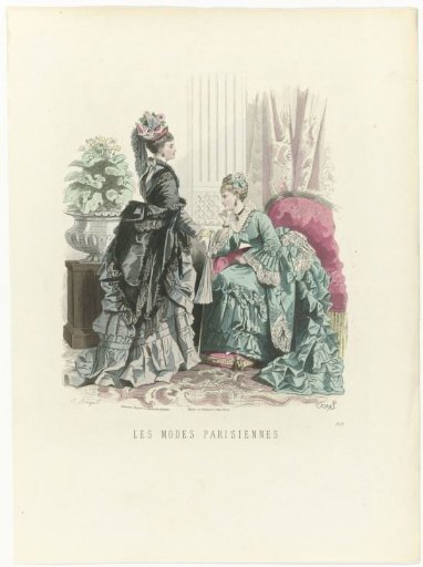 Parisian Fashions, ca. 1871, No. 1613