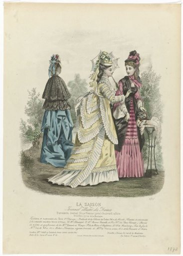 The Season, 1872, No. 9, 5th Year: Toilettes and New Arrivals (...)