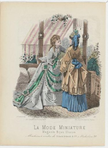 Miniature Fashion, 1872, No. 10: Sewing Machines (...)