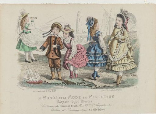 The World and Fashion in Miniature, 1873, No. 57: Costumes of Cardinal Fesch (...)