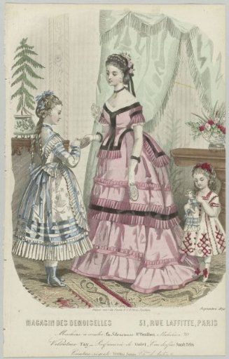 Ladies' Magazine, September 1872: Sewing Machine (...)