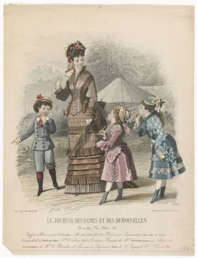 The Journal of Ladies and Young Ladies, 1775, No. 1256: Fabrics and New Arrivals (...)