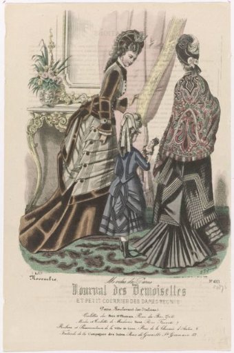 Journal of Young Ladies, November 1875, No. 4021: Outfits from the Petit St. Thomas (...)