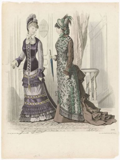 Le Moniteur de la Mode, 1876, No. 1396