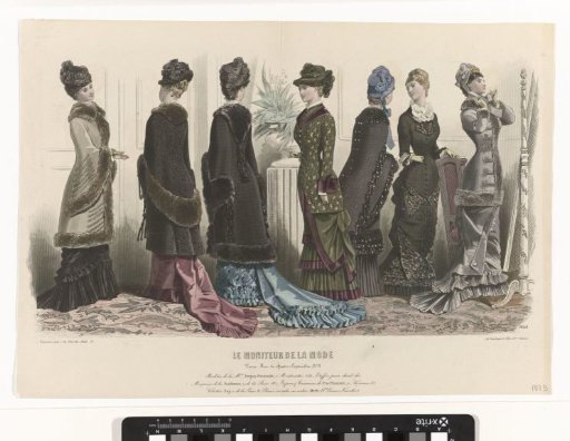 Le Moniteur de la Mode, 1879, No. 1648: Models of the M.on Degon-Pointud (...)