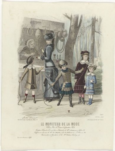 Le Moniteur de la Mode, 1880, No. 1743e: Regent Belt (...)