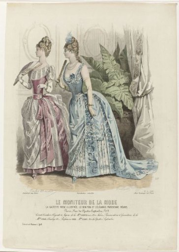 Le Moniteur de la Mode, 1887, No. 2337, No. 4: Corsets and Regent Belts (...)