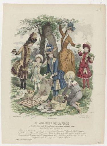 Le Moniteur de la Mode, 1888, No. 2450e, No. 21: Silks and New Arrivals (...)