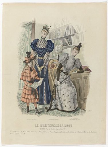 Le Moniteur de la Mode, 1892, No. 2812c, No. 37: Patented Corsets (...)