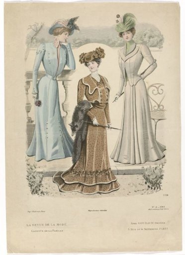 La Revue de la Mode, 1900, No. 16, No. 3788