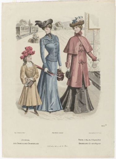 Journal des Dames et des Demoiselles, 1900, No. 3840 TC