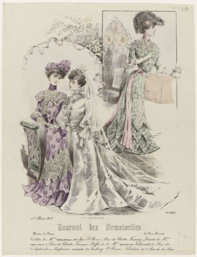 Journal des Demoiselles, 1 March 1902, No. 5271 : Toilettes de Mmes Forcillon (...)