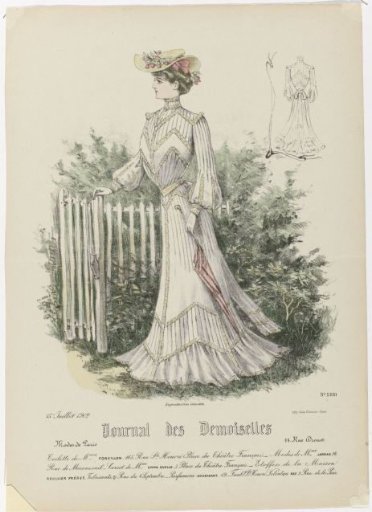 Journal des Demoiselles, 15 July 1902, No. 5281 : Toilette de Mmes Forcillon (...)