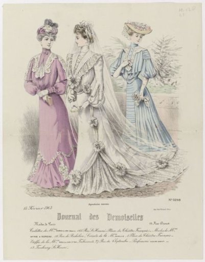 Journal des Demoiselles, 15 February 1903, No. 5298 : Toilettes de Mmes Forcillon (...)