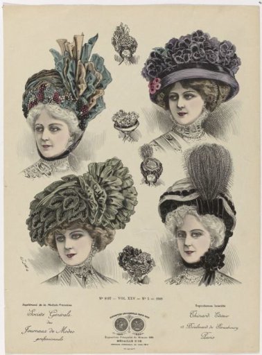 Société Générale des Journaux de Modes professionnels 1909, No. 9197, Vol. XXV, No. 5