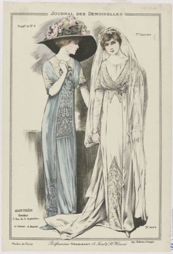 Journal des Demoiselles, Supplement to No. 11, 1 June 1911, No. 4996: Toilettes of Mmes Forcillon (...)