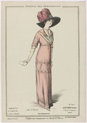 Journal des Demoiselles, Supplement to No. 14, 15 July 1911, No. 5006: Houbigant Perfumery (...)