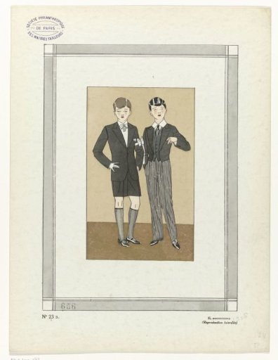 Société Philanthropique des maitres tailleurs, 1928, No. 23 B, No. 656