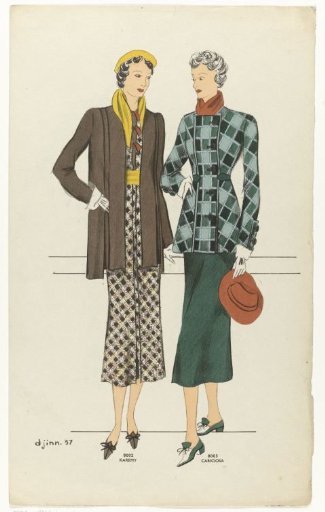 Djinn 1937, No. 8002 Karemy and No. 8003 Cariciosa