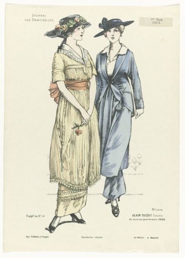 Journal des Demoiselles, 1 June 1915, No. 5279, Suppl. No. 18