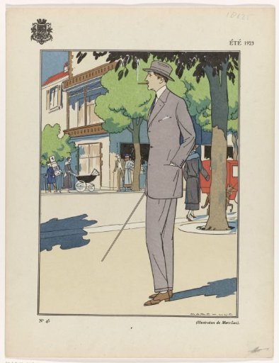 Summer 1923, No. 45: Illustration by Marc-Luc