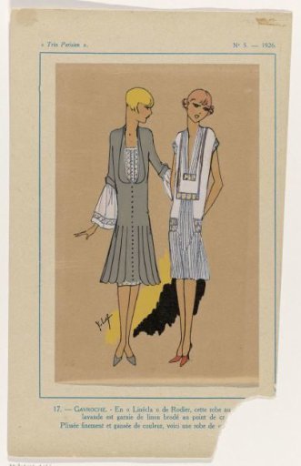Très Parisien, 1926, No. 5: 17.- GAVROCHE.- In Linécl (...)