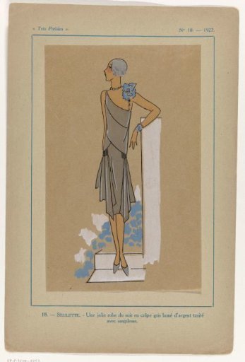 Très Parisien, 1927, No. 10: -18.- SEULETTE.- A pretty (...)