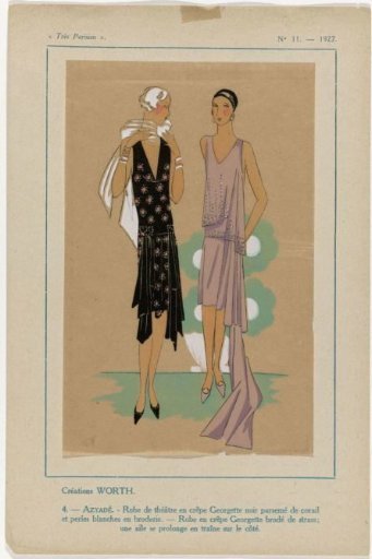 Very Parisian, 1927, No. 11: -4: Worth Creations (...)