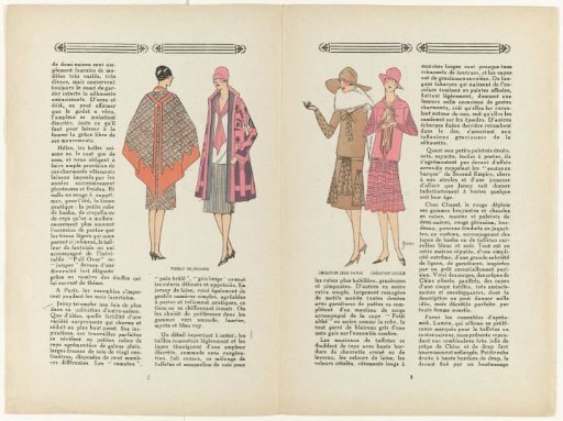 Très Parisien, 1927: TISSUS DE RODIER (...)